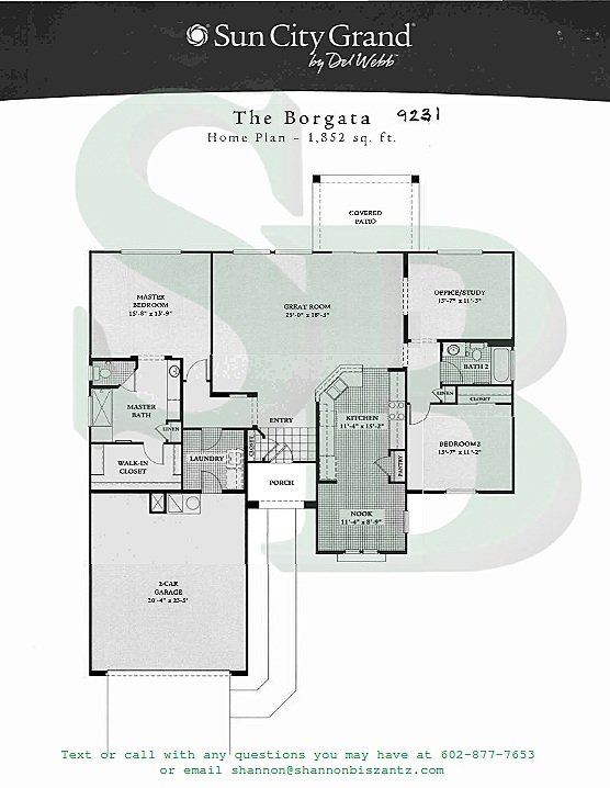 The Grand Borgata Floor Plan