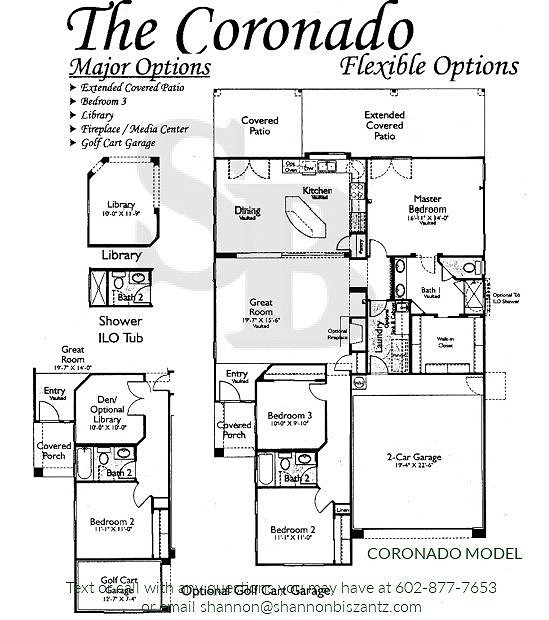 Arizona Traditions Coronado Floor Plan