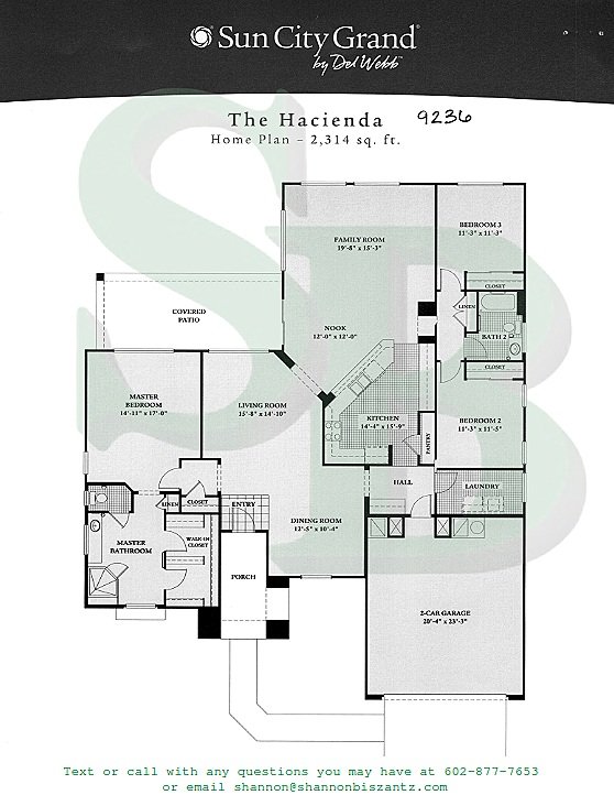 The Grand Hacienda Floor Plan