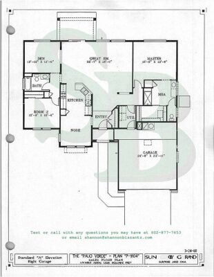 The Grand Palo Verde Floor Plan