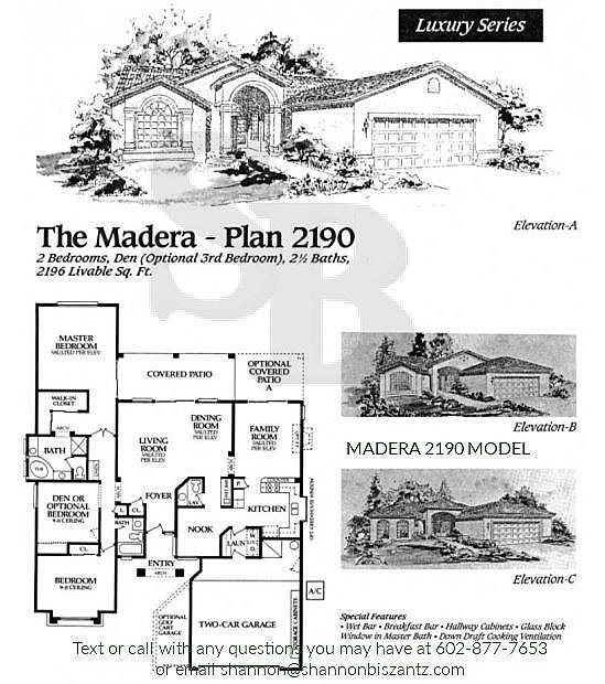 Pebblecreek Madera 2190 Floor Plan
