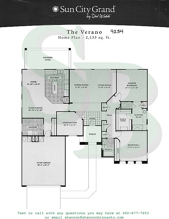 The Grand Verano Floor Plan