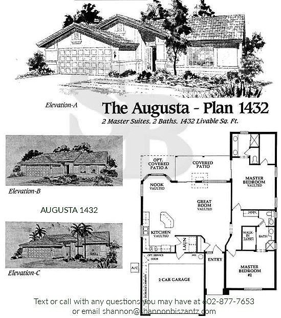 Pebblecreek Augusta 1432 Floor Plan