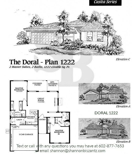 Pebblecreek Doral 1222 Floor Plan